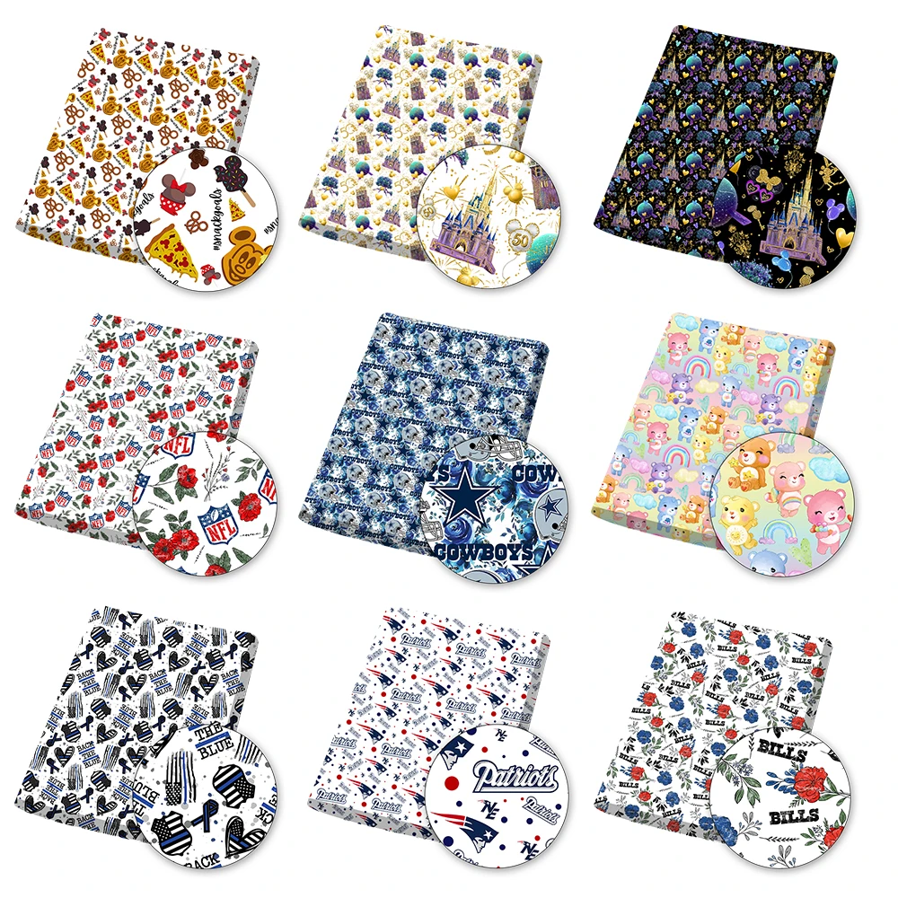 Polyester Cotton Fabric By The Yard Cartoon Designer Fabric for Dress Sewing DIY Crafts Supplies Handmade Masks 45*145 CM 1 PC
Polyester Cotton Fabric By The Yard Cartoon Designer Fabric for Dress Sewing DIY Crafts Supplies Handmade Masks 45*145 CM 1 PC