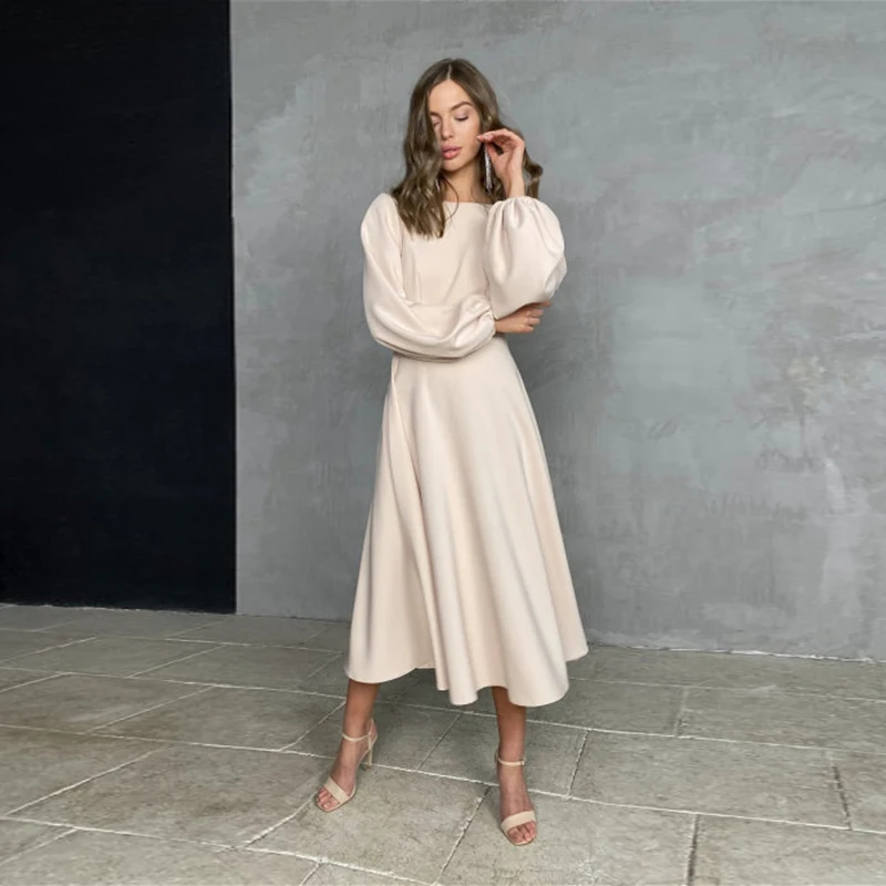 Instahot Elegant Party Women Dress Up Long Sleeve Mid Sleeve Dress 2022 Casual Office Ladies New Fashion Clothing
Instahot Elegant Party Women Dress Up Long Sleeve Mid Sleeve Dress 2022 Casual Office Ladies New Fashion Clothing