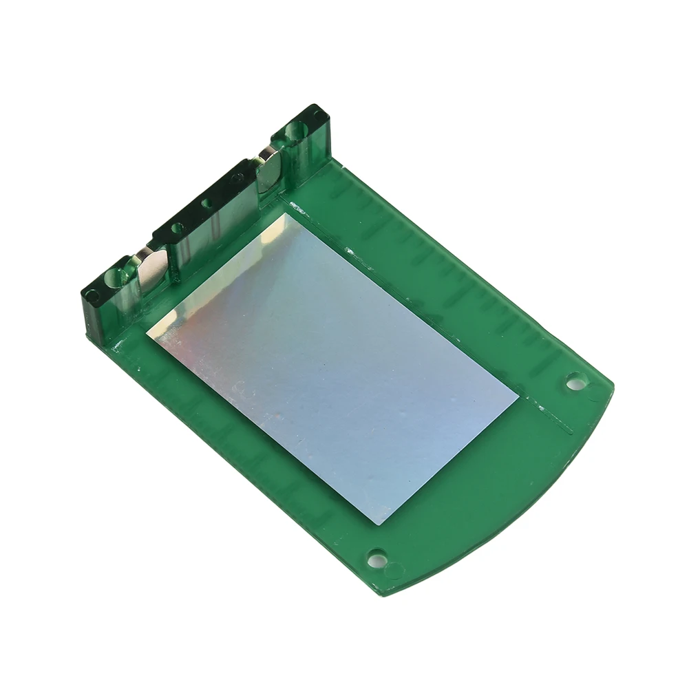 1*Laser Target Card Plate For Green Red Lase Level Alignment Level Rotating Measurement And All Red Beam Levels 10cmx7cm New
1*Laser Target Card Plate For Green Red Lase Level Alignment Level Rotating Measurement And All Red Beam Levels 10cmx7cm New