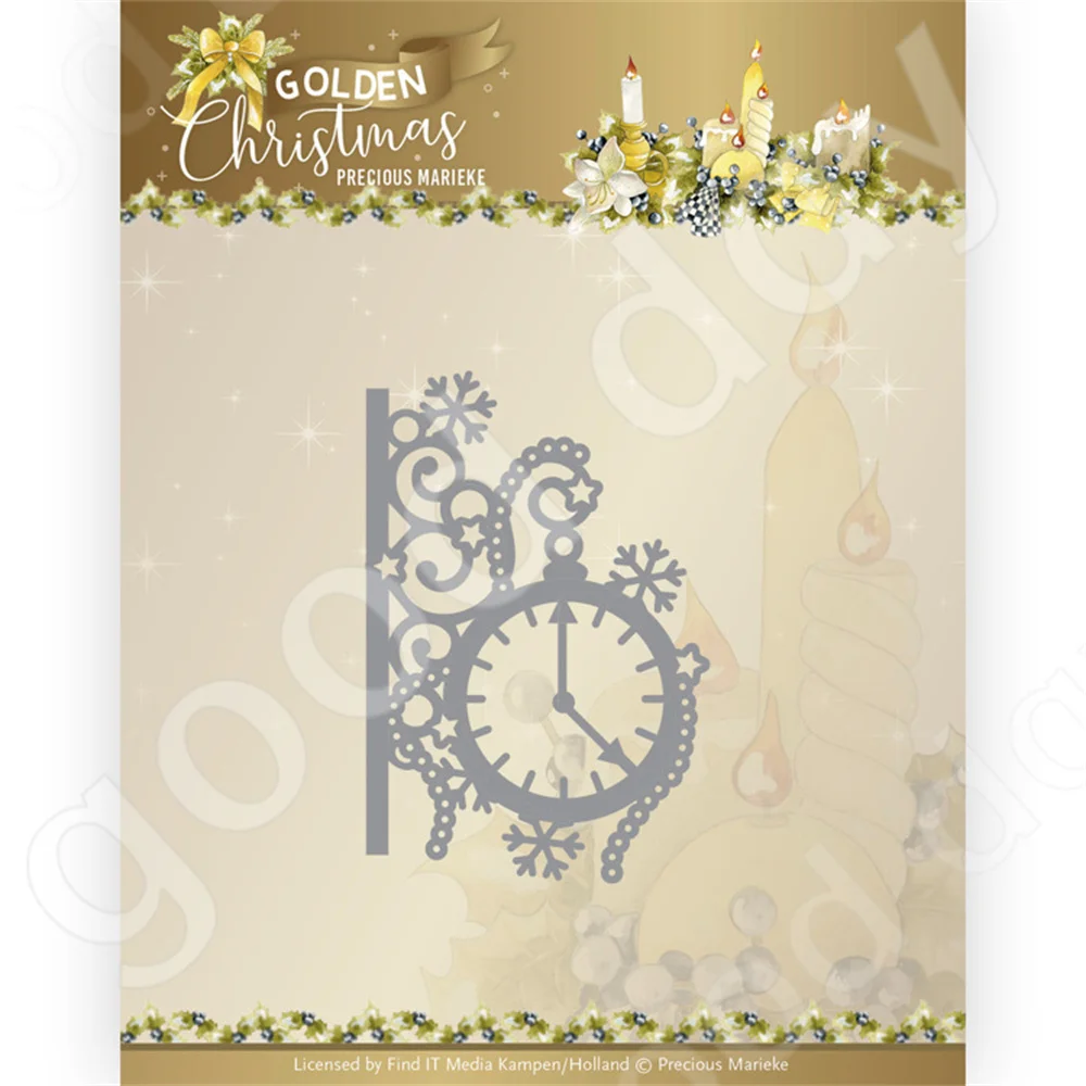 Christmas Traditional Clock Metal Cutting Dies Scrapbook Diary Decoration Stencil Embossing Template Diy Greeting Card Handmade
Christmas Traditional Clock Metal Cutting Dies Scrapbook Diary Decoration Stencil Embossing Template Diy Greeting Card Handmade