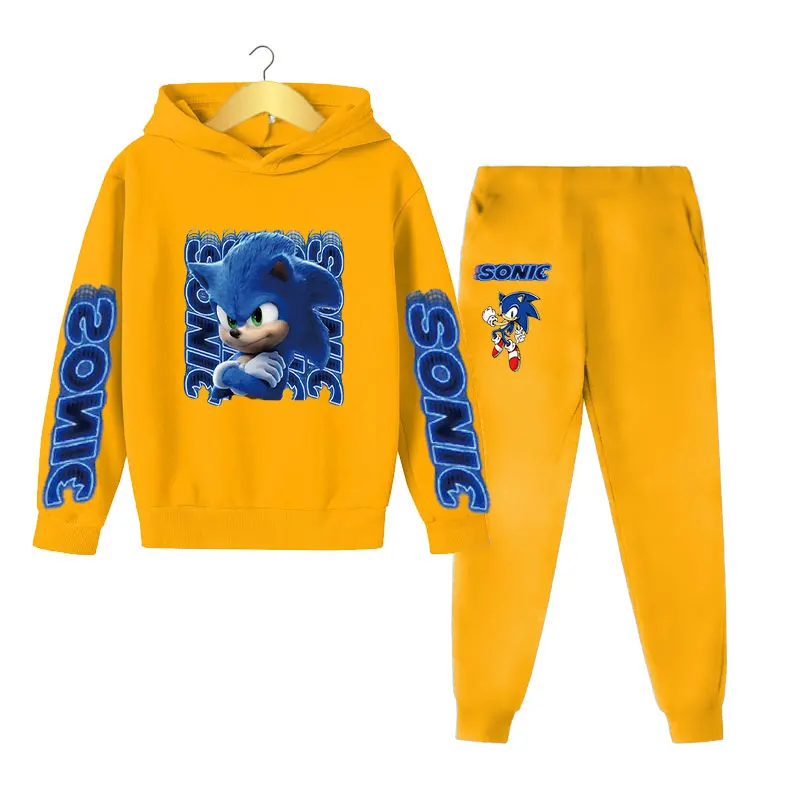 3-14 Years Old Children's 2022 Popular New Sonic Fashion Baby Boy Print Clothes Set Autumn Long Sleeve Pullover Top + Trousers
3-14 Years Old Children's 2022 Popular New Sonic Fashion Baby Boy Print Clothes Set Autumn Long Sleeve Pullover Top + Trousers