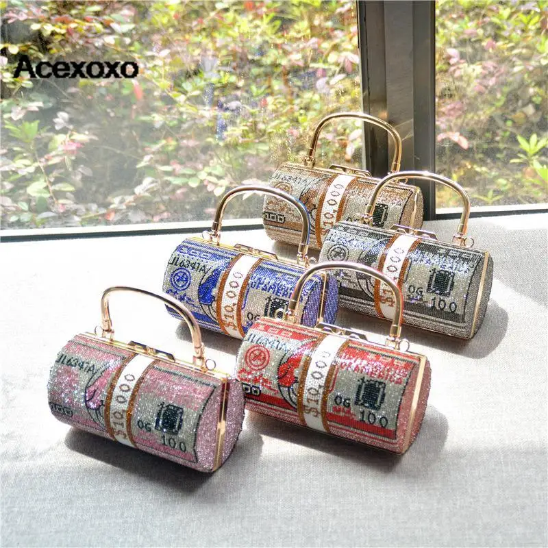 2023 new Europe and the United States full of diamond small cylinder shoulder bag diamond dinner bag
2023 new Europe and the United States full of diamond small cylinder shoulder bag diamond dinner bag