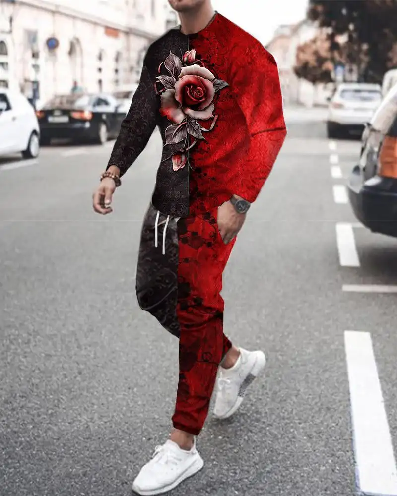 2022 Spring and Autumn Men's Casual Sports Suit Long Sleeve Shirt 2 Piece + Pants Fashion Brand Jogging Fitness Sportswear
2022 Spring and Autumn Men's Casual Sports Suit Long Sleeve Shirt 2 Piece + Pants Fashion Brand Jogging Fitness Sportswear