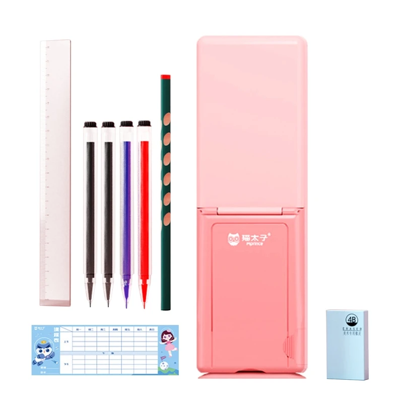 Набор школьных канцелярских принадлежностей с гелевыми ручками, деревянный карандаш, ластик, линейка, портативный чехол для карандаша, вод...
Набор школьных канцелярских принадлежностей с гелевыми ручками, деревянный карандаш, ластик, линейка, портативный чехол для карандаша, вод...