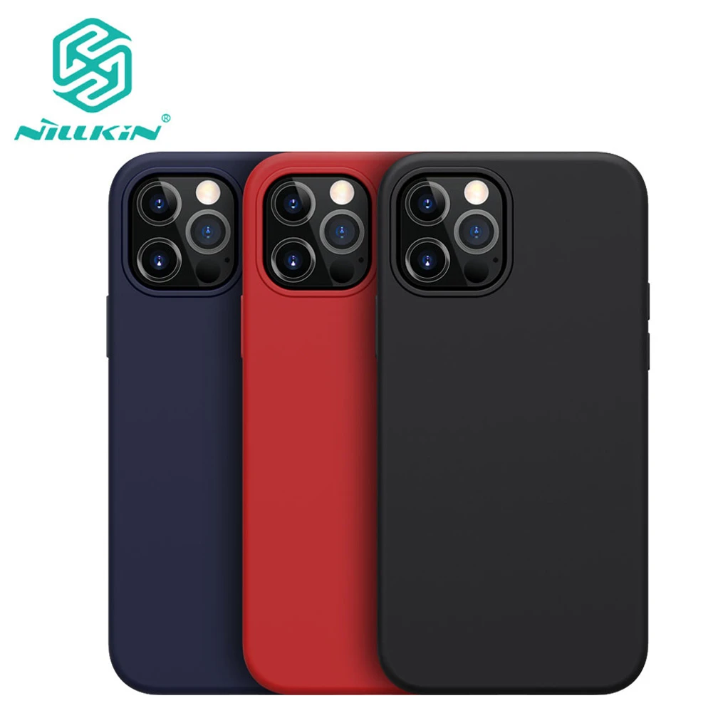 RYWER for Iphone 12 12 Pro Case NIllkin Flex Pure Pro Magnetic Silicone Case for IPhone 12 Pro Max Back Cover for Iphone 12 Mini
RYWER for Iphone 12 12 Pro Case NIllkin Flex Pure Pro Magnetic Silicone Case for IPhone 12 Pro Max Back Cover for Iphone 12 Mini