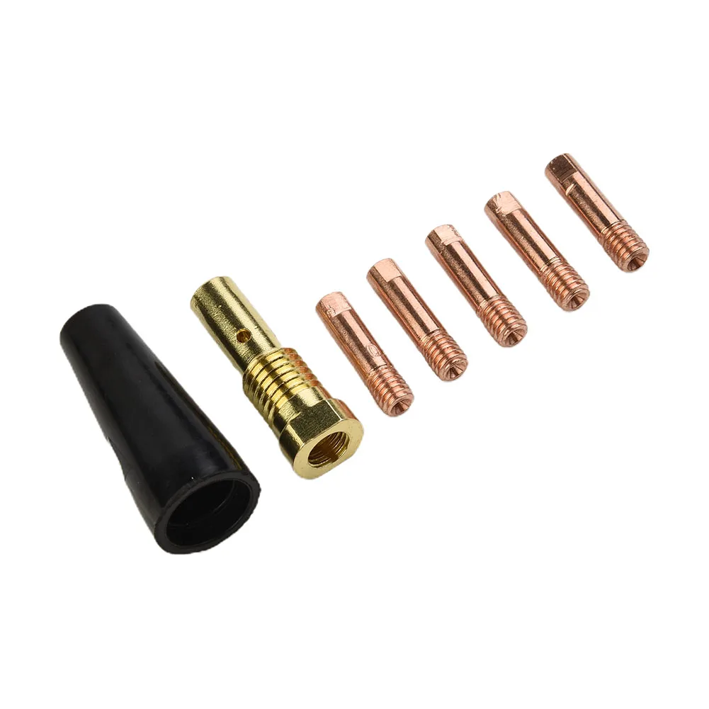 Protective Cover Gasless Nozzle Tips Tip 7PCS Brass Durable Gasless Holder Nozzle Tips Fit Century FC90 MIG Welding Torch
Protective Cover Gasless Nozzle Tips Tip 7PCS Brass Durable Gasless Holder Nozzle Tips Fit Century FC90 MIG Welding Torch