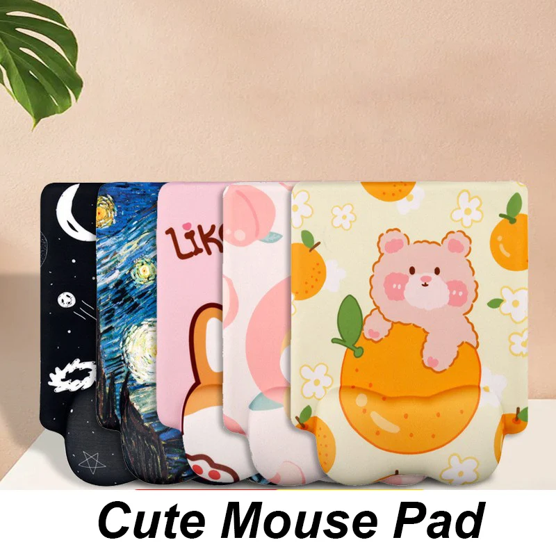 3D Cute Mouse Pad Wrist Rest Gaming Desk Pad Comfortable Silicone Mice Mat Anti-Slip Computer Keyboard Desk Mousepad
3D Cute Mouse Pad Wrist Rest Gaming Desk Pad Comfortable Silicone Mice Mat Anti-Slip Computer Keyboard Desk Mousepad