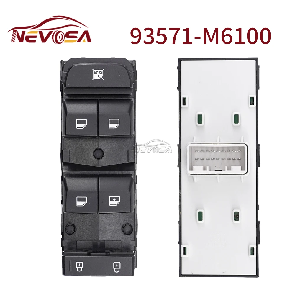 93571-M6100 For Kia Forte Cerato K3 2019-2021 Power Electric Control Master Window Switch Button Car Parts Accessory 93571M6100
93571-M6100 For Kia Forte Cerato K3 2019-2021 Power Electric Control Master Window Switch Button Car Parts Accessory 93571M6100