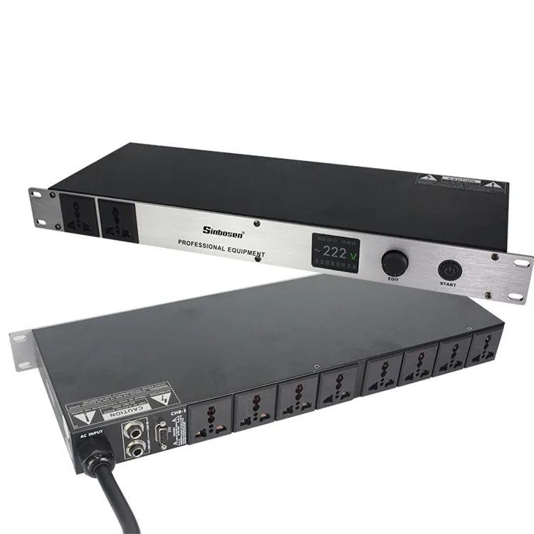 Sinbosen AS-01 professional audio digital signal processor power sequence controller
Sinbosen AS-01 professional audio digital signal processor power sequence controller