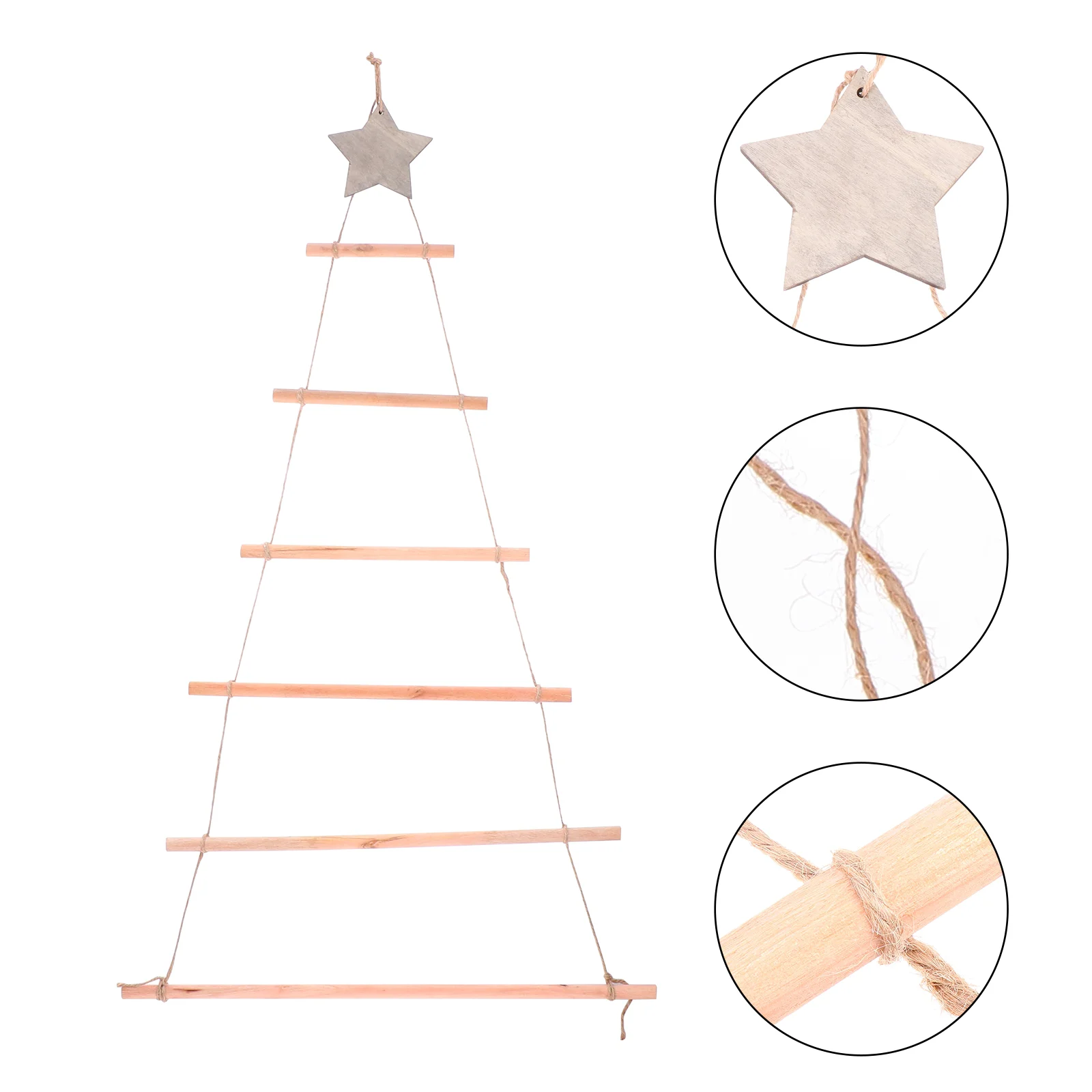 Christmas Tree Wall Hanging Xmas Rope Ladder Decoration Rack Pendant Mini Shelf Decorate
Christmas Tree Wall Hanging Xmas Rope Ladder Decoration Rack Pendant Mini Shelf Decorate