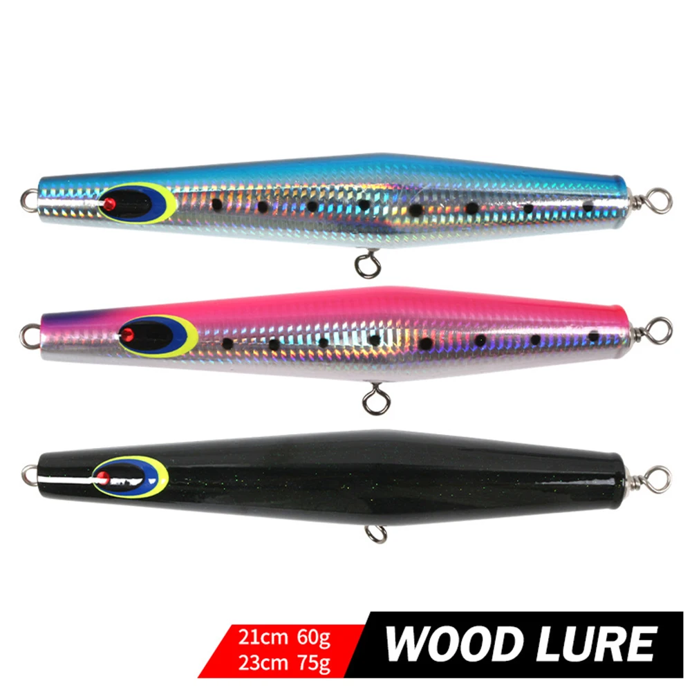 Sea Fishing Wood Fish Lure Lure Boat Fishing Bait Trolling Bait 21cm 23cm Natural Floating Wood Individual PVC Bags Tackle
Sea Fishing Wood Fish Lure Lure Boat Fishing Bait Trolling Bait 21cm 23cm Natural Floating Wood Individual PVC Bags Tackle