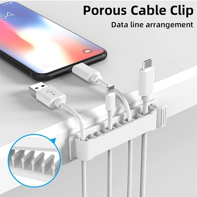 USB Cable Organizer Clips Clamp Cord Management Storage for Earphone Mouse Phone Car Kitchen Cable Wire Winder Holder Manger
USB Cable Organizer Clips Clamp Cord Management Storage for Earphone Mouse Phone Car Kitchen Cable Wire Winder Holder Manger