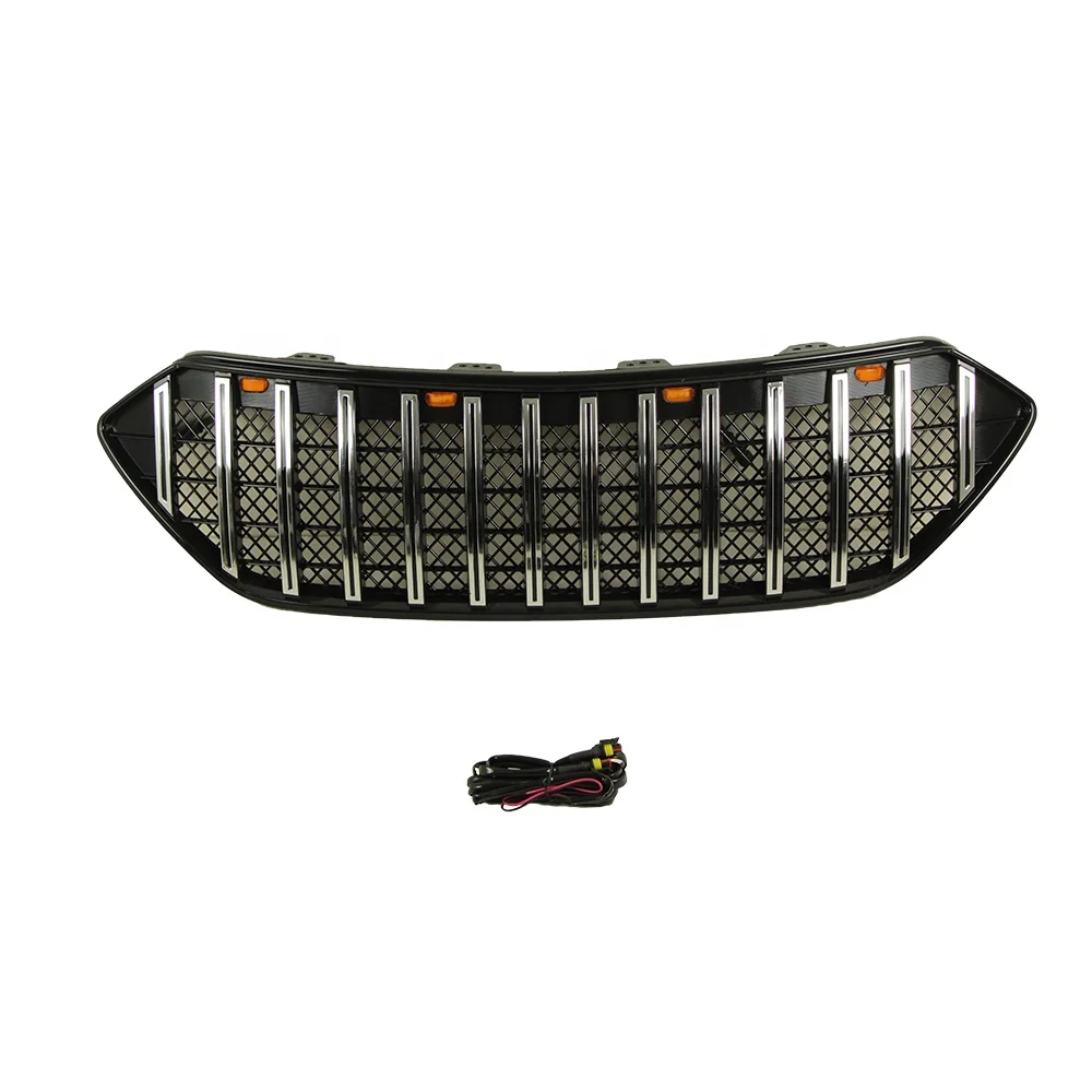 Suitable for Hyundai Santa Fe 2013 2014 - 2016 Auto Parts Other Exterior Accessories Chrome Front Grill Car Grille with Lights
Suitable for Hyundai Santa Fe 2013 2014 - 2016 Auto Parts Other Exterior Accessories Chrome Front Grill Car Grille with Lights