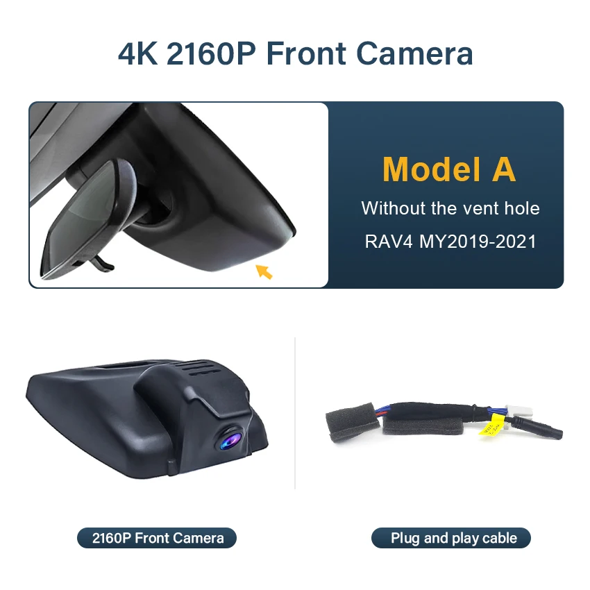 Видеорегистратор для Toyota RAV4 XA50 XA40 XU80 2019-2024/Venza/ Harrier, беспроводной 4K автомобильный видеорегистратор, видеорегистратор для Suzuki Across
Видеорегистратор для Toyota RAV4 XA50 XA40 XU80 2019-2024/Venza/ Harrier, беспроводной 4K автомобильный видеорегистратор, видеорегистратор для Suzuki Across