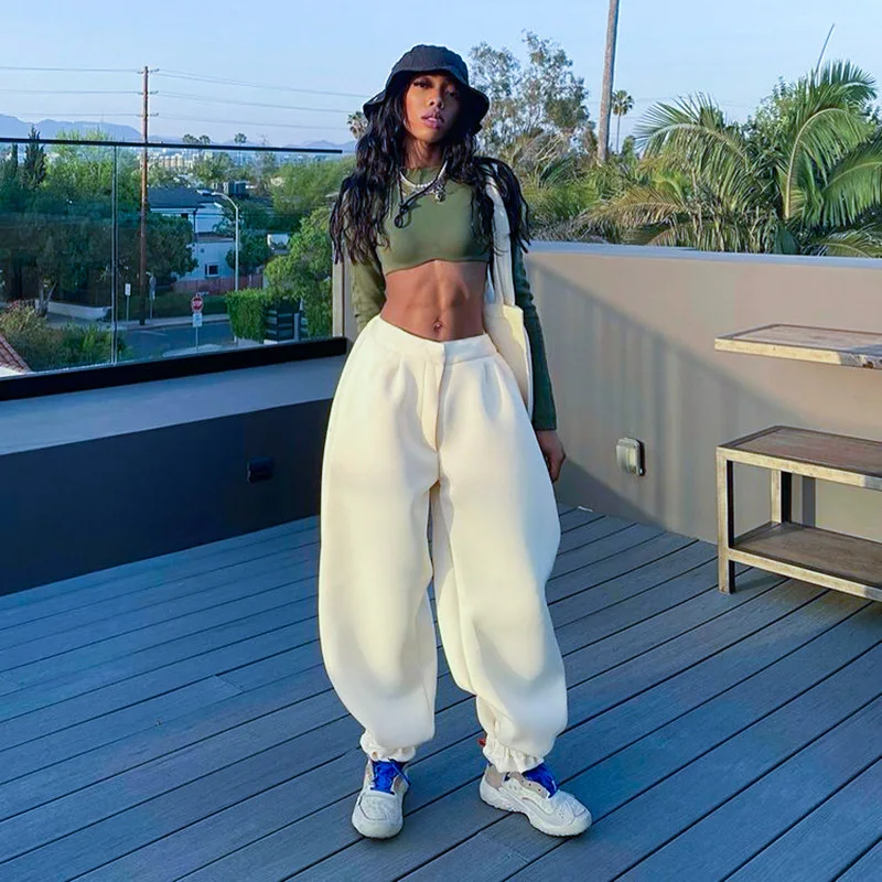 Adogirl Casual Loose Sweatpants Solid Jogging Pants Woman Y2k Trousers Low Waist Streetwear Baggy Joggers Clothes Cargo Pants
Adogirl Casual Loose Sweatpants Solid Jogging Pants Woman Y2k Trousers Low Waist Streetwear Baggy Joggers Clothes Cargo Pants