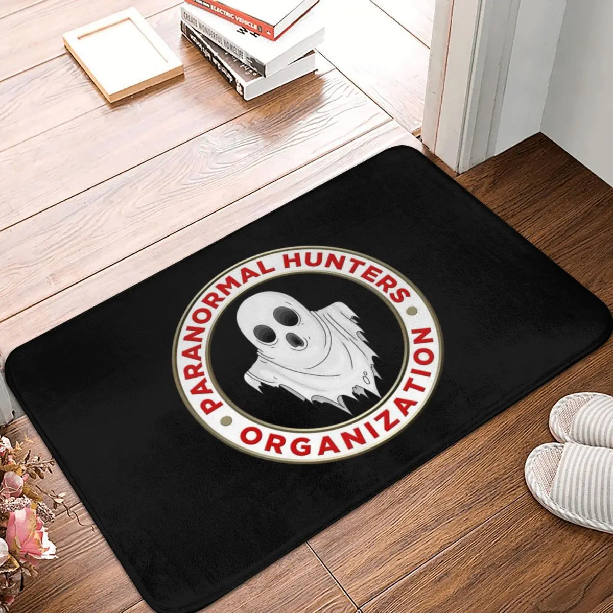 Paranormal Hunters Organization Bath Door Mat Logo Rug Carpet Decor Entrance Living Room Home Kitchen Bathroom Nonslip Equipment 
Paranormal Hunters Organization Bath Door Mat Logo Rug Carpet Decor Entrance Living Room Home Kitchen Bathroom Nonslip Equipment