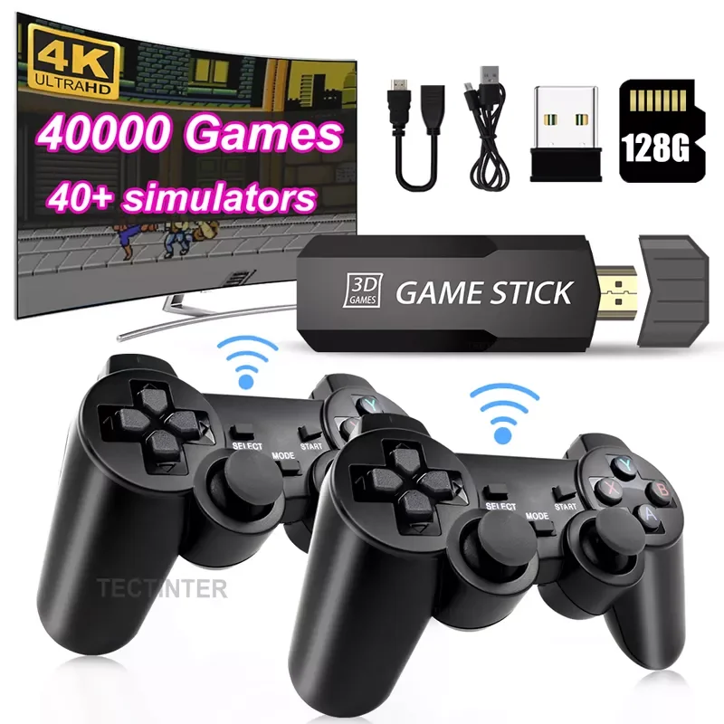 TV Game Stick 4K GD10 Video Game Console Built-in 40000 Games Retro Handheld Game Console Wireless Controller for PS1/PSP/GBA
TV Game Stick 4K GD10 Video Game Console Built-in 40000 Games Retro Handheld Game Console Wireless Controller for PS1/PSP/GBA