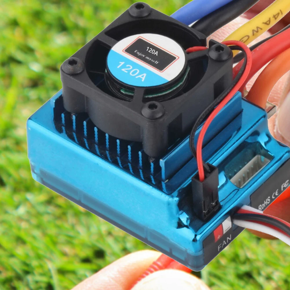 120A RC автомобиль ESC водонепроницаемый бесщеточный электронный контроллер скорости запасные части для 1/8 1/10 1/12 Авто гусеничный корабль
120A RC автомобиль ESC водонепроницаемый бесщеточный электронный контроллер скорости запасные части для 1/8 1/10 1/12 Авто гусеничный корабль