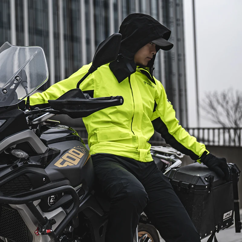 WOSAWE Motorcycle Raincoat Set Waterproof Biker Jacket Trousers Rain Suit Outdoor Men's Raincoat Shoes Cover Climbing Jackets
WOSAWE Motorcycle Raincoat Set Waterproof Biker Jacket Trousers Rain Suit Outdoor Men's Raincoat Shoes Cover Climbing Jackets