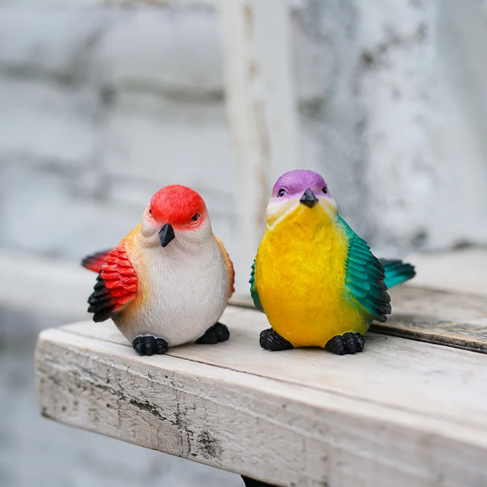 2PCS Bird Statue Garden Decoration Resin Crafts Decor Home Home Garden Ornaments Sculpture Ornaments Décor Kids Gift
2PCS Bird Statue Garden Decoration Resin Crafts Decor Home Home Garden Ornaments Sculpture Ornaments Décor Kids Gift