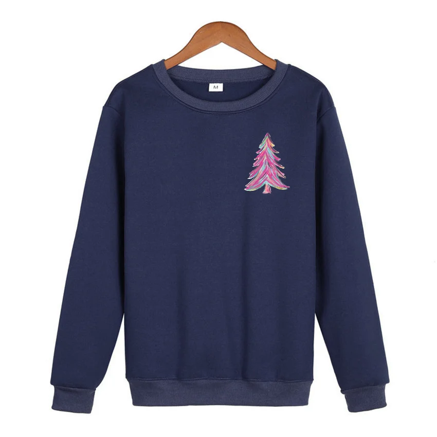 Colorful Christmas Tree Custom Round Neck Long-sleeve Sweatshirt Personalized Can Customize The Pattern You Want
Colorful Christmas Tree Custom Round Neck Long-sleeve Sweatshirt Personalized Can Customize The Pattern You Want