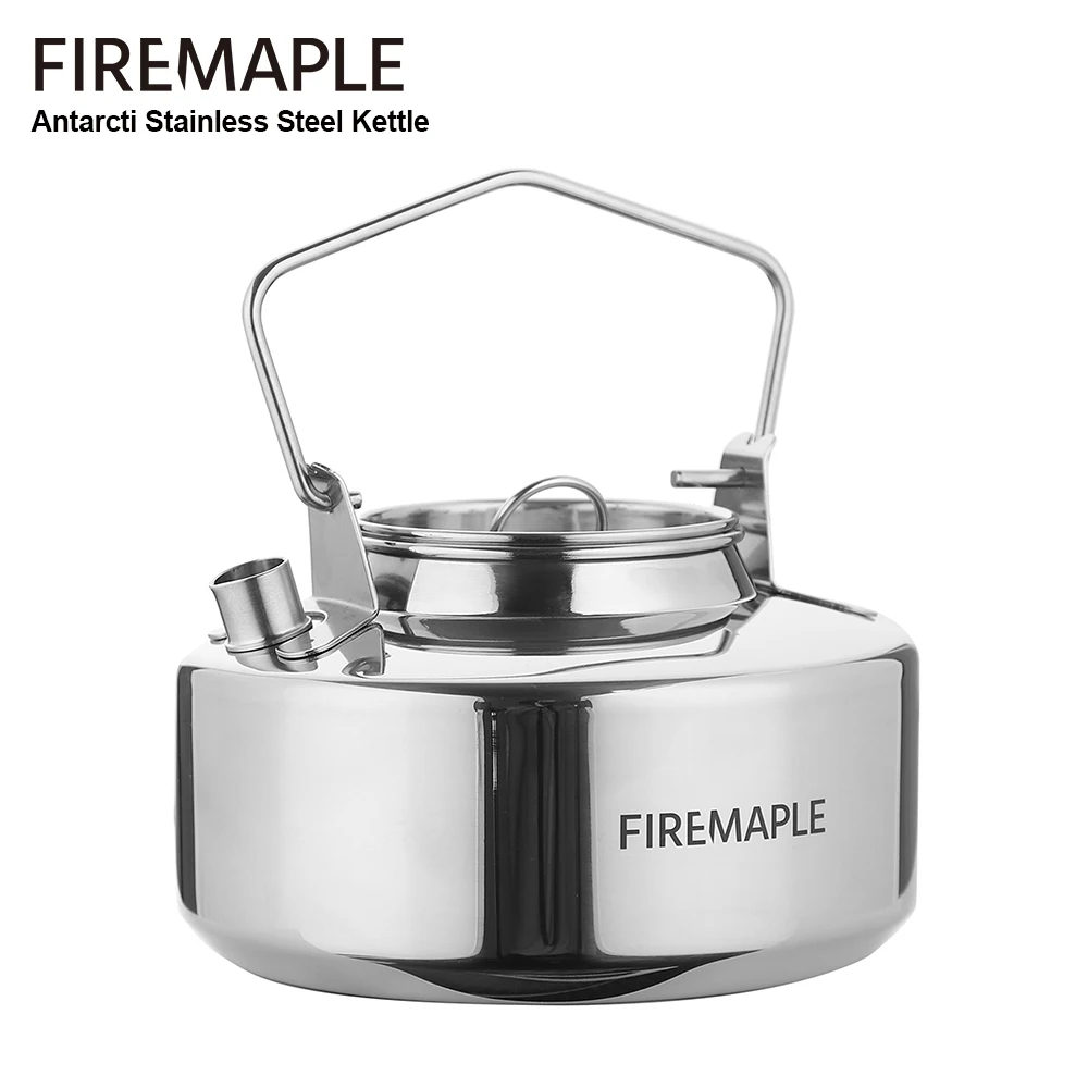 Fire Maple Antarcti Stainless Steel Backpacking Camping Kettle Bushcraft Gear Outdoor Durable Teapot High Quality S304 1L 295g
Fire Maple Antarcti Stainless Steel Backpacking Camping Kettle Bushcraft Gear Outdoor Durable Teapot High Quality S304 1L 295g