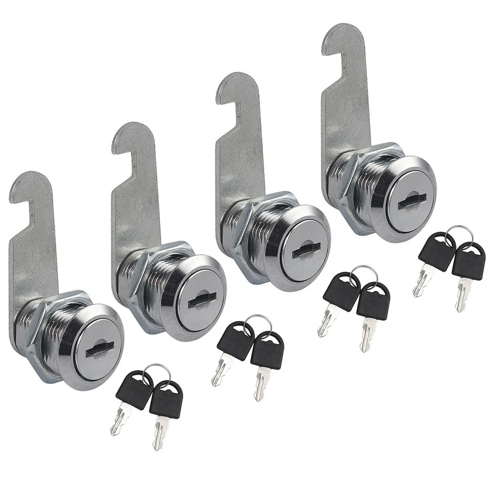 4pcs Cam Lock Door Cabinet Mailbox Drawer Cupboard Locker + 2 Keys Cabinet Door Cam Lock Hardware 16/20/25/30mm
4pcs Cam Lock Door Cabinet Mailbox Drawer Cupboard Locker + 2 Keys Cabinet Door Cam Lock Hardware 16/20/25/30mm