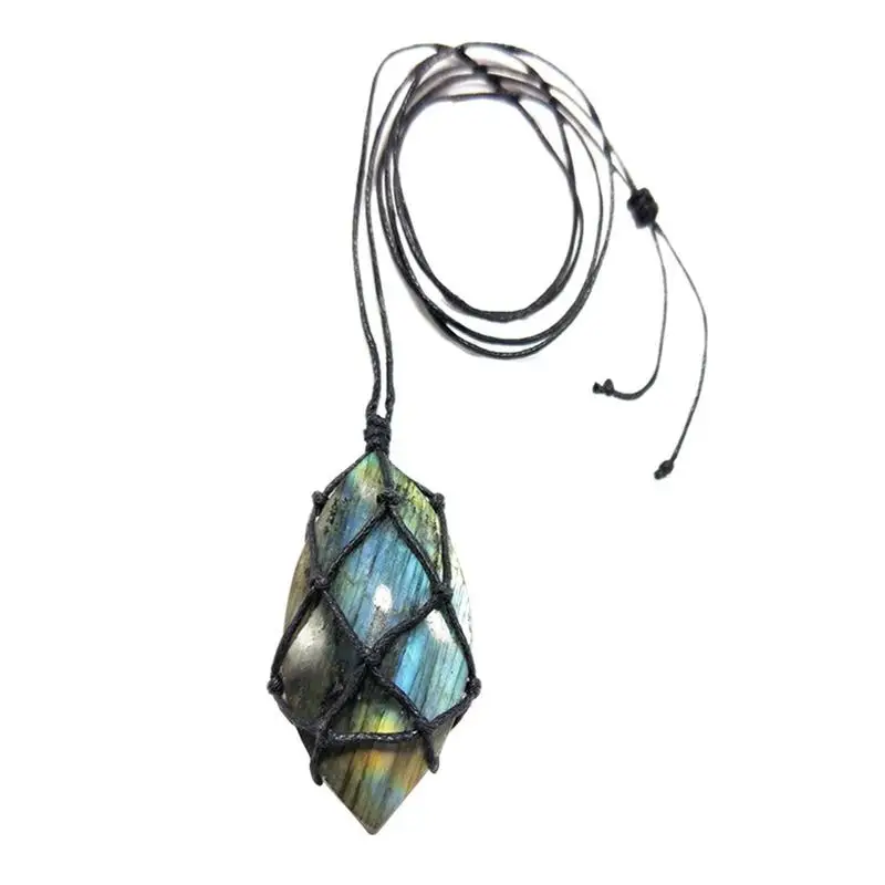 Dragons Heart Necklace NaturaL Stone Pendant Wrap Braided Yoga Macrame Necklace Decorative Ornaments Home Decoration Accessories
Dragons Heart Necklace NaturaL Stone Pendant Wrap Braided Yoga Macrame Necklace Decorative Ornaments Home Decoration Accessories