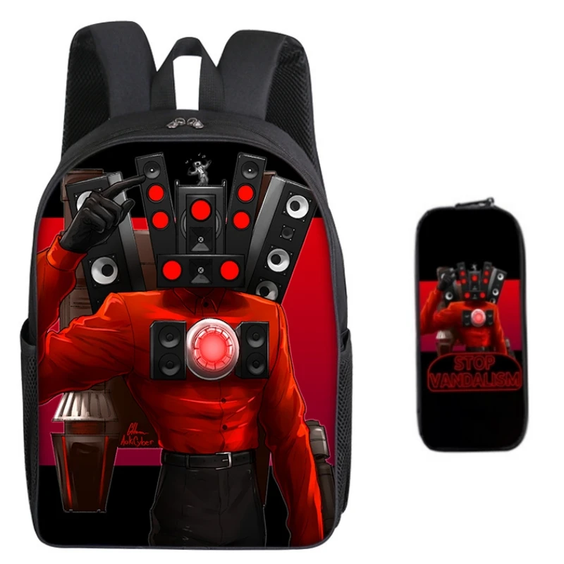 2024 New Skibidi Toilet Toilet Elementary Primary and Middle School Students Boys and Girls School Bags Mochila Sports Backpack
2024 New Skibidi Toilet Toilet Elementary Primary and Middle School Students Boys and Girls School Bags Mochila Sports Backpack