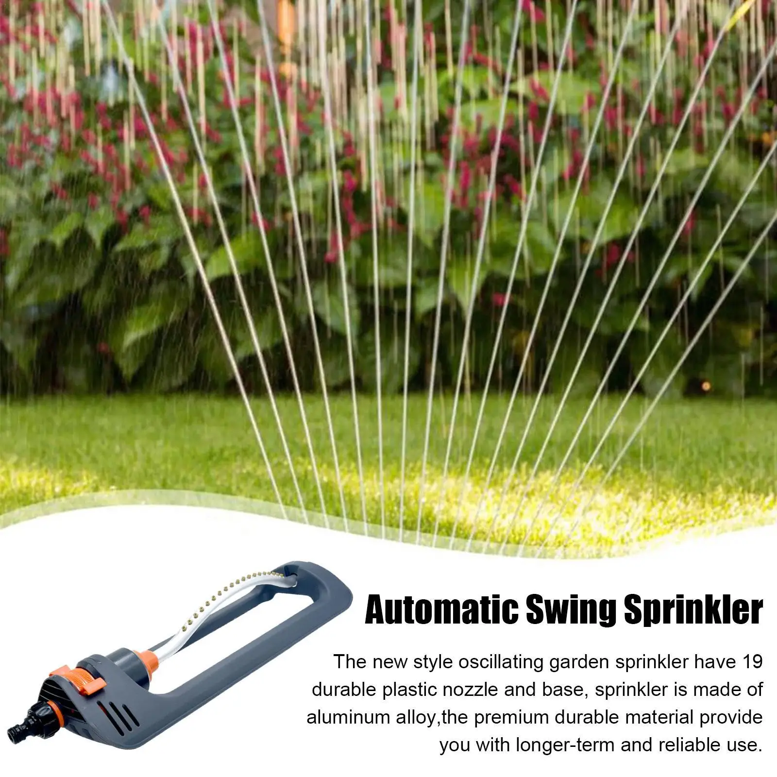 Automatic Lawn Sprinkler Watering Irrigation Tool For Lawn Garden Irrigation Lawn Spray Nozzle Garden Irrigation Watering System
Automatic Lawn Sprinkler Watering Irrigation Tool For Lawn Garden Irrigation Lawn Spray Nozzle Garden Irrigation Watering System