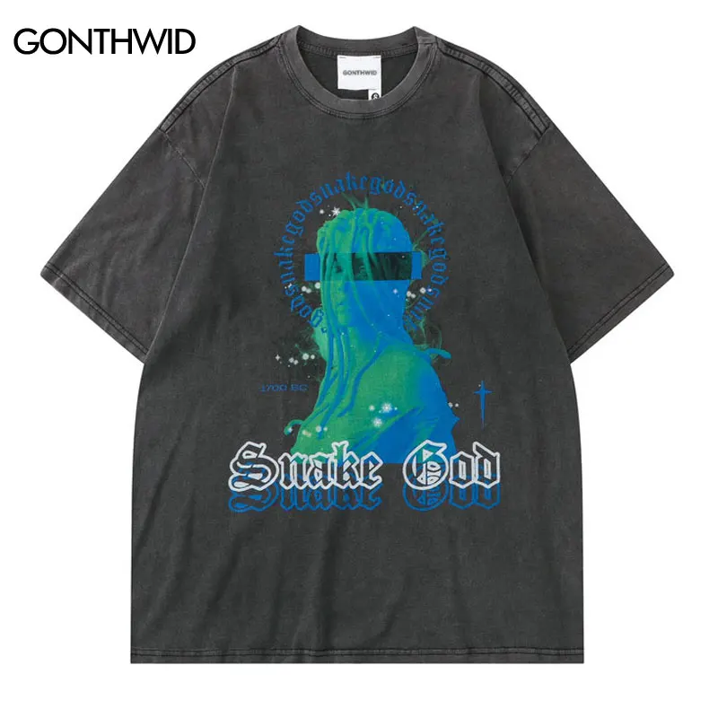2022 Distressed Gothic Tshirt Hip Hop Graphic Letter Print Punk Rock Streetwear Tee Shirts Men Summer Cotton T-Shirt Top Black
2022 Distressed Gothic Tshirt Hip Hop Graphic Letter Print Punk Rock Streetwear Tee Shirts Men Summer Cotton T-Shirt Top Black