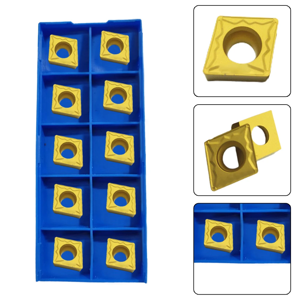 10PCS Carbide Inserts CCMT09T308-HMP NC3020 CCMT32.52-HMP NC3020 CNC For Lathe Blade Carbide Inserts Power Tools Accessories
10PCS Carbide Inserts CCMT09T308-HMP NC3020 CCMT32.52-HMP NC3020 CNC For Lathe Blade Carbide Inserts Power Tools Accessories