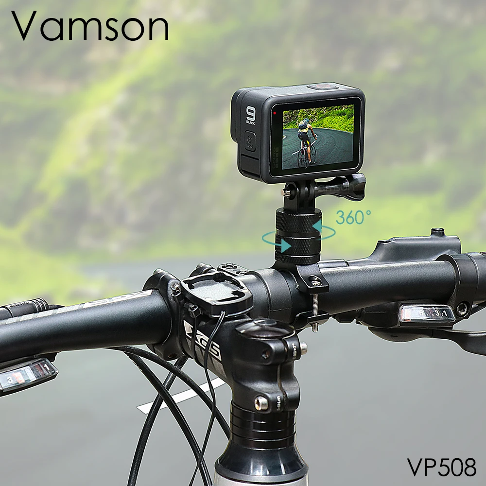 Vamson for GoPro 10 9 8 Motorcycle Accessories 360 Degree Swivel Holder for DJI Insta360 Bicycle Handlebar Adapter for iphone 13
Vamson for GoPro 10 9 8 Motorcycle Accessories 360 Degree Swivel Holder for DJI Insta360 Bicycle Handlebar Adapter for iphone 13