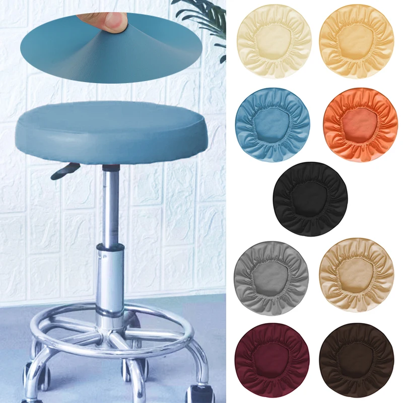 1PC Elastic Bar Round Stool Chair Cover PU Leather Seat Cushion Slipcover Dustproof Chair Protector for Home Hotel Banquet Salon
1PC Elastic Bar Round Stool Chair Cover PU Leather Seat Cushion Slipcover Dustproof Chair Protector for Home Hotel Banquet Salon