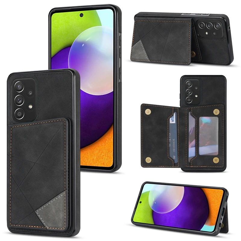 Luxury PU Leather Wallet Case For Samsung Galaxy A53 A52S Cases Wallet Flip Cover Buckle S22 Ultra S21 FE Fundas
Luxury PU Leather Wallet Case For Samsung Galaxy A53 A52S Cases Wallet Flip Cover Buckle S22 Ultra S21 FE Fundas