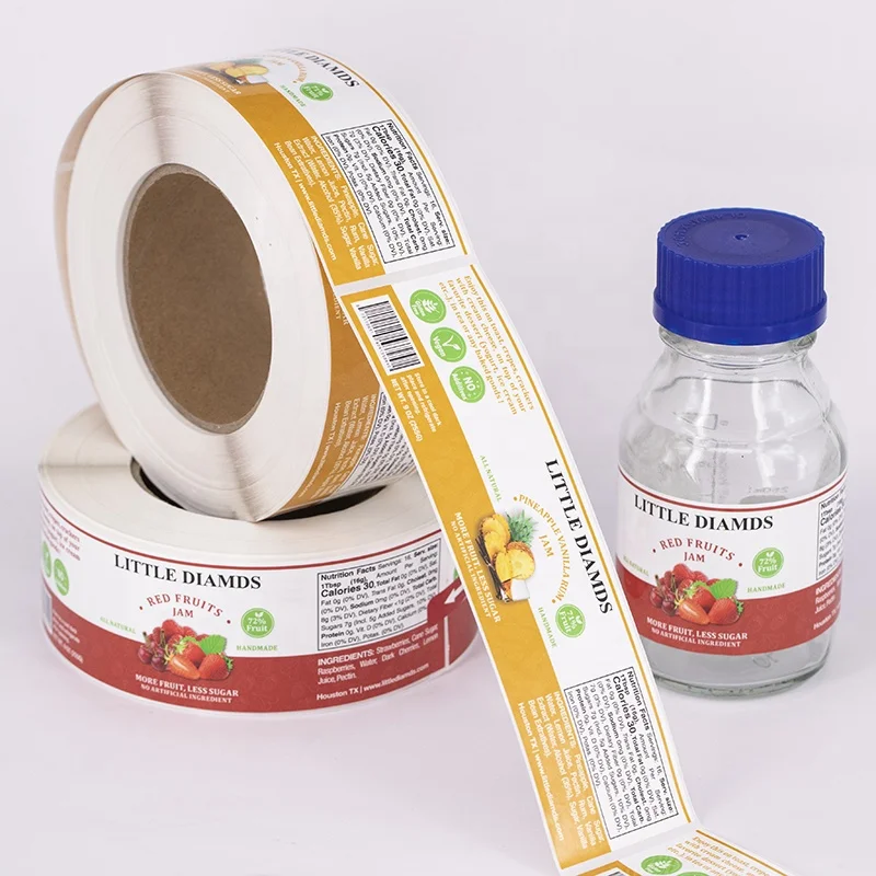 biodegradable custom waterproof spice jam glass jar stickers , paper food safety print label for bottle
biodegradable custom waterproof spice jam glass jar stickers , paper food safety print label for bottle