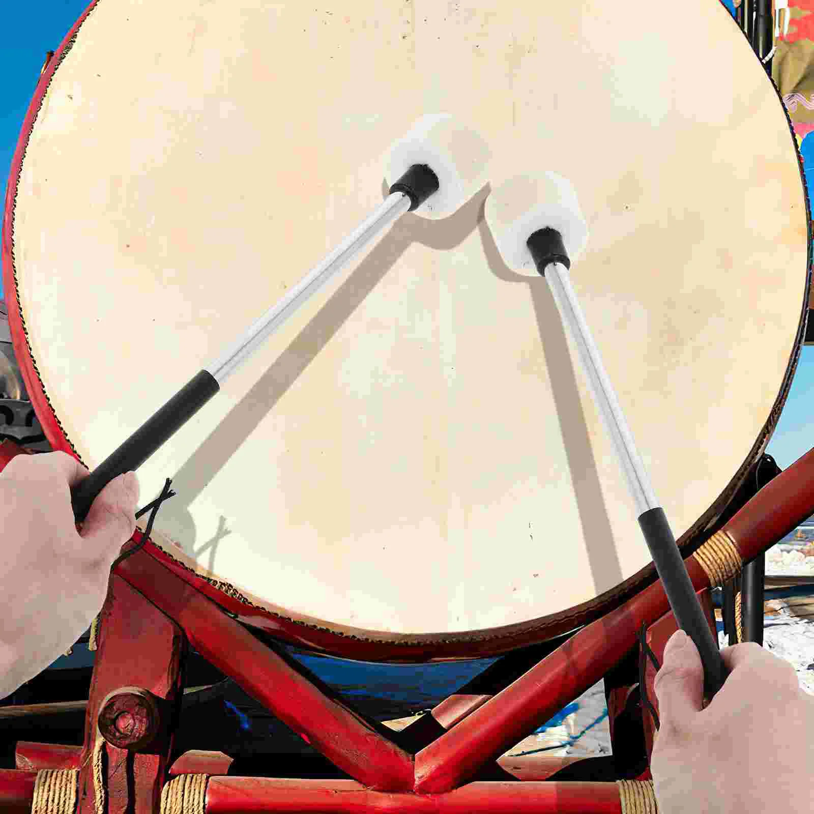 2 Pcs Drum Mallets Stage Performance Drumstick Percussor Percussion Band Sticks Musical Instrument
2 Pcs Drum Mallets Stage Performance Drumstick Percussor Percussion Band Sticks Musical Instrument