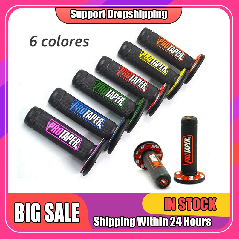 7/8" 22mm Handle Grips Pro Taper Motorcycle Grips Protaper Dirt Pit Bike Motocross Handlebar Rubber Gel Hand Grip Brake Hands
7/8" 22mm Handle Grips Pro Taper Motorcycle Grips Protaper Dirt Pit Bike Motocross Handlebar Rubber Gel Hand Grip Brake Hands