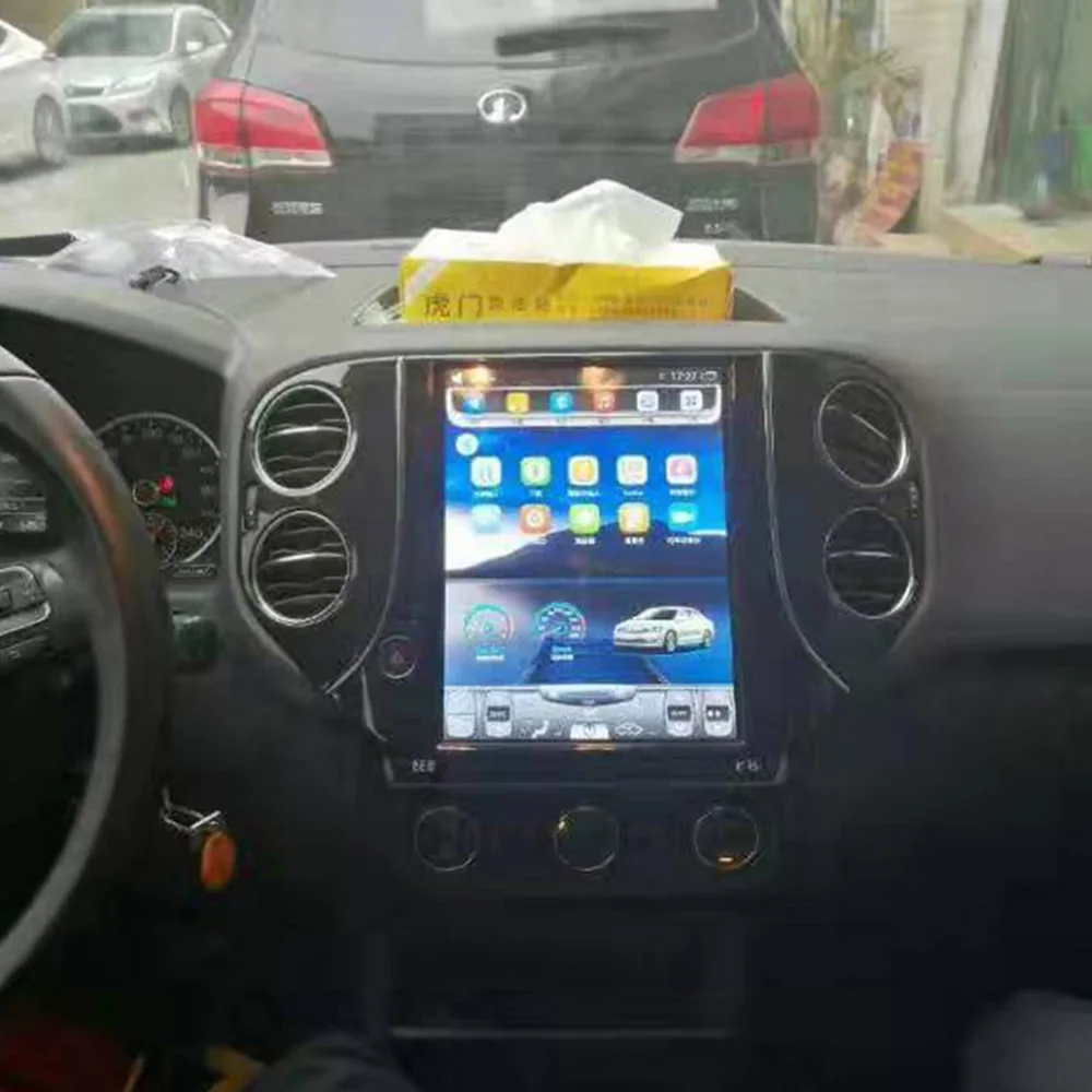 Автомагнитола для Volkswagen VW Tiguan 2006-2016 Android 13 9 7 дюйма 2Din QLED мультимедийный