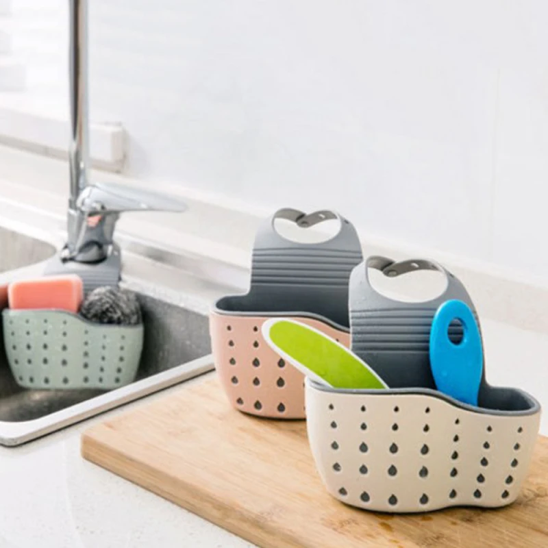 Creative Sink Hanging Bag Kitchen Home Rack Faucet Sponge Rack Thickened Storage Hanging Basket Draining Basket Kitchen Gadget
Creative Sink Hanging Bag Kitchen Home Rack Faucet Sponge Rack Thickened Storage Hanging Basket Draining Basket Kitchen Gadget