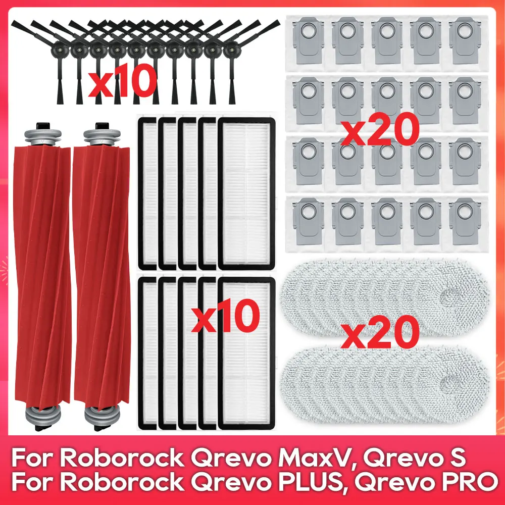 Совместим с ( Roborock Qrevo Pro / Qrevo MaxV / Qrevo S / Qrevo Plus ) Роликовая боковая щетка, фильтр, тряпка для мытья, мешок для пыли, аксессуар
Совместим с ( Roborock Qrevo Pro / Qrevo MaxV / Qrevo S / Qrevo Plus ) Роликовая боковая щетка, фильтр, тряпка для мытья, мешок для пыли, аксессуар