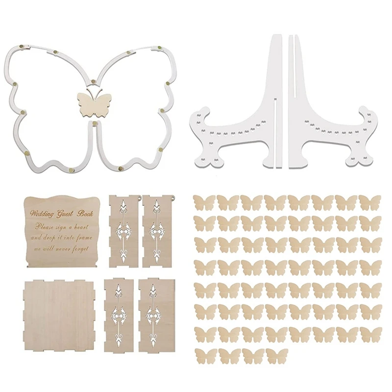 BMDT-White Wedding Guest Book Alternativey Butterfly Frame with Small Butterflys Rustic Guest Book Alternative Wedding Signs
BMDT-White Wedding Guest Book Alternativey Butterfly Frame with Small Butterflys Rustic Guest Book Alternative Wedding Signs