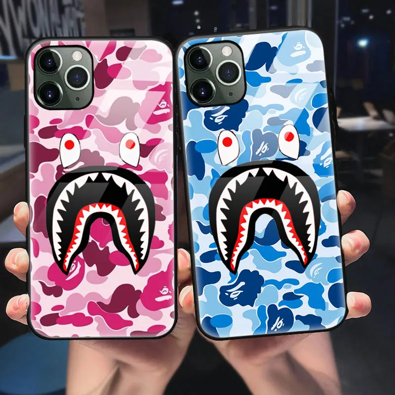 A-Bathing -Ape B-BAPE Glass Phone Case For iPhone 13 12 11 Pro Max XS Max Mini XR 7 8 Plus SE 2022 Back Cover Capa Fundas Shell
A-Bathing -Ape B-BAPE Glass Phone Case For iPhone 13 12 11 Pro Max XS Max Mini XR 7 8 Plus SE 2022 Back Cover Capa Fundas Shell