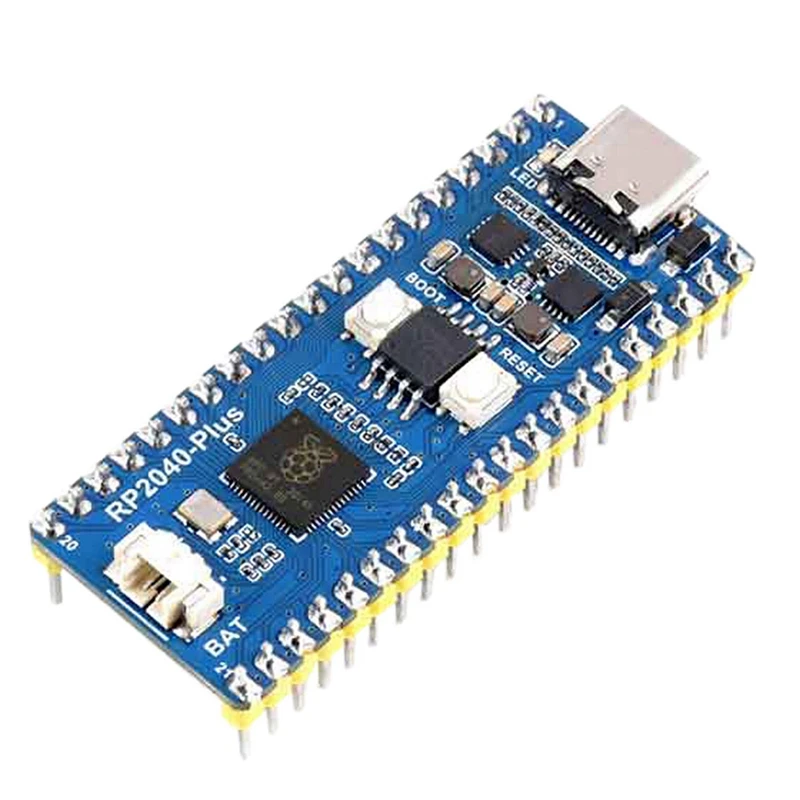 Waveshare RP2040-Plus Dual Core Processor Development Board For Raspberry Pi Pico Type-C Interface
Waveshare RP2040-Plus Dual Core Processor Development Board For Raspberry Pi Pico Type-C Interface