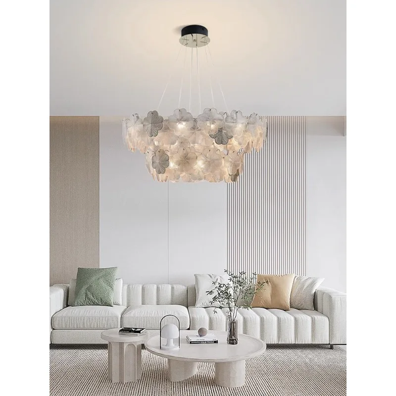 Room Decor Led Art Chandelier Clover Pendant Lamp Lights Dimmable Chrome Four Leaf Design High Ceiling Suspension Lampen Dinning
Room Decor Led Art Chandelier Clover Pendant Lamp Lights Dimmable Chrome Four Leaf Design High Ceiling Suspension Lampen Dinning