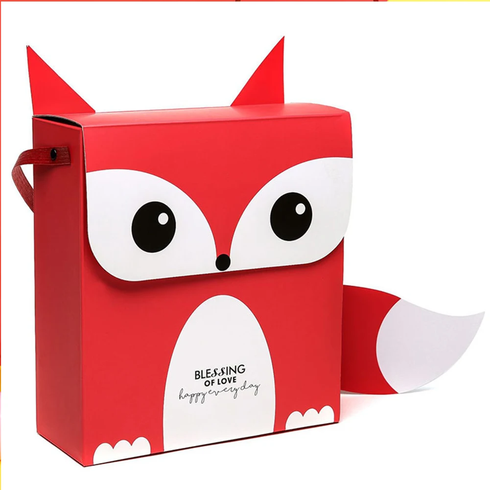 1pcs cute cartoon animal packaging box children's day toy gift box birthday party souvenir gift box snack gift tote bag
1pcs cute cartoon animal packaging box children's day toy gift box birthday party souvenir gift box snack gift tote bag