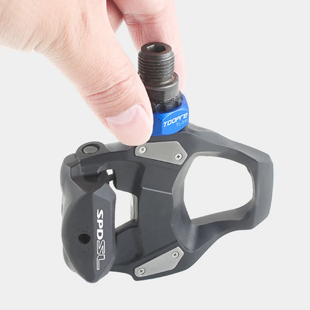 For10-tooth Lock Pedal Fixing Ring M520/M804/M8140 Bicycle Pedals Axle Spindle Lockring Removal Tool 10T For SPD Loosen Nut Con
For10-tooth Lock Pedal Fixing Ring M520/M804/M8140 Bicycle Pedals Axle Spindle Lockring Removal Tool 10T For SPD Loosen Nut Con