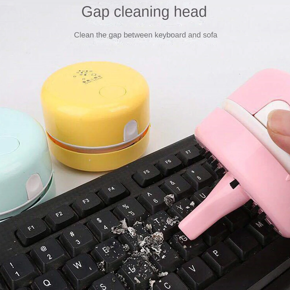 Desktop Vacuum Cleaner Mini Rubber Keyboard Cleaner Spiral Fan Blade Nylon Brushes Purification Automatic Dust Suction Machine
Desktop Vacuum Cleaner Mini Rubber Keyboard Cleaner Spiral Fan Blade Nylon Brushes Purification Automatic Dust Suction Machine