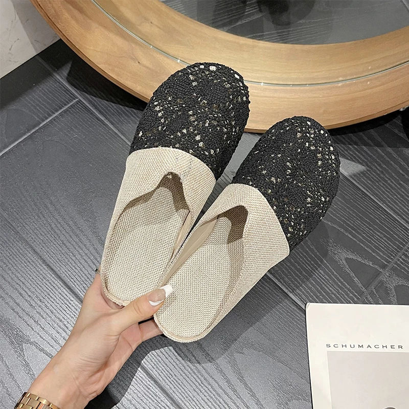 Slippers Women Summer Female Shoes Cover Toe Slides Loafers Fashion 2022 Soft Flat Luxury Basic Rubber Fabric Rome PU Cotton
Slippers Women Summer Female Shoes Cover Toe Slides Loafers Fashion 2022 Soft Flat Luxury Basic Rubber Fabric Rome PU Cotton