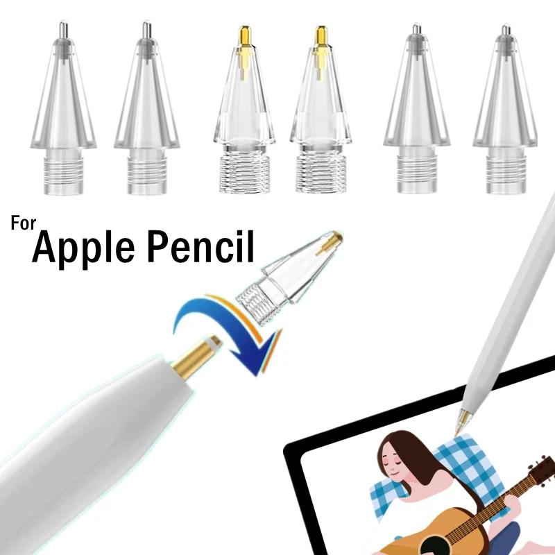For Apple Pencil 1 2 Replacement Tips Compatible with Gen iPad Pro Pencil iPencil Nib for iPad Pencil 1 /Pencil 2 st Stylus Tip
For Apple Pencil 1 2 Replacement Tips Compatible with Gen iPad Pro Pencil iPencil Nib for iPad Pencil 1 /Pencil 2 st Stylus Tip